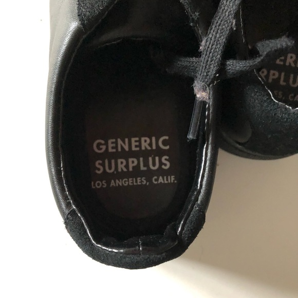 Generic Surplus men’s black sneakers - Picture 4 of 4